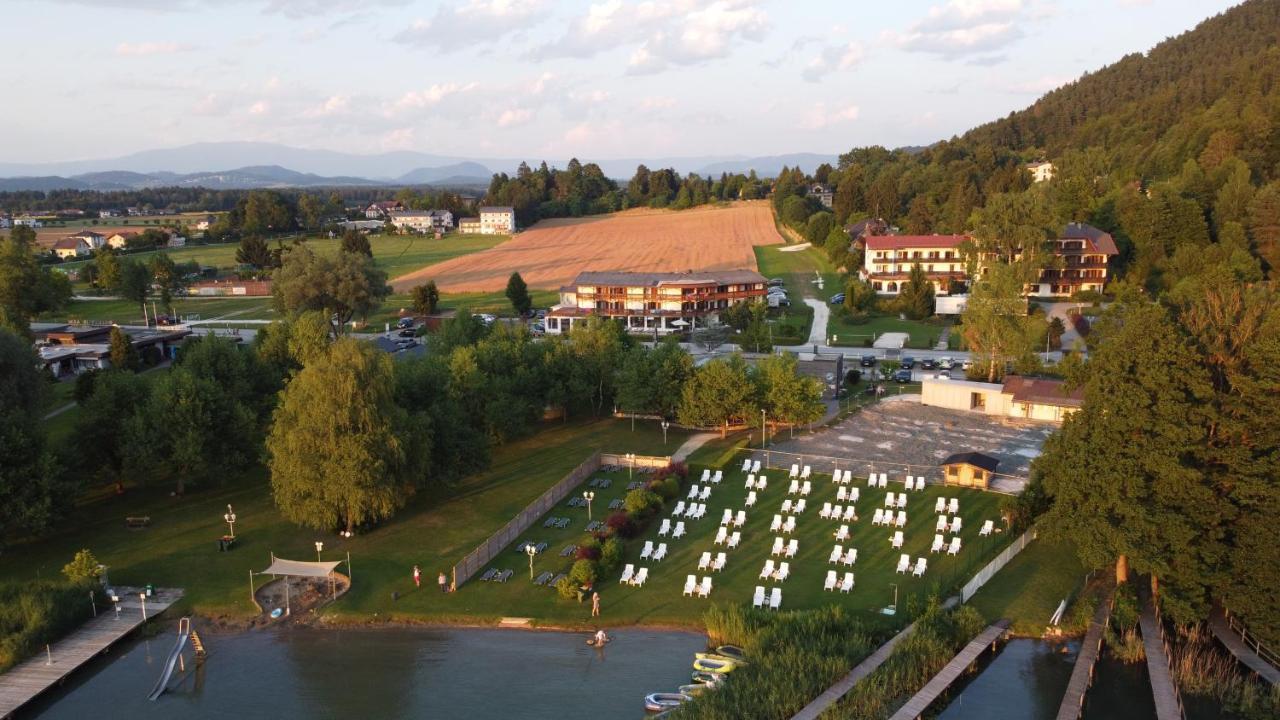 Das Alpensee Unterburg am Klopeiner See Extérieur photo